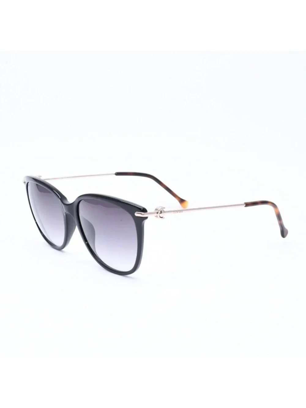 Loewe Sunglasses Eyewear Side Logo Black Acetate